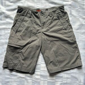 Merrell Tan Cargo Athletic Shorts